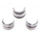 Crankshaft main bearing set 2-24B [Bepco]