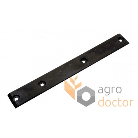 Riel deslizante de plástico para cadena de rodillos de elevador - 630570 - 0006305700 adecuado para Claas - 444 mm