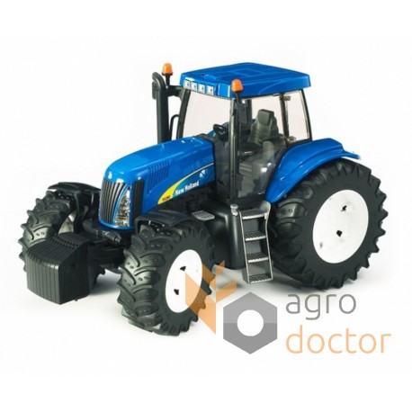 Modèle de jouet de tracteur New Holland T8040