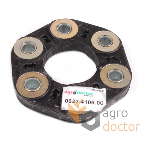 Flexible coupling rubber disc 63х141 mm [JURID]