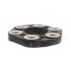 Flexible coupling rubber disc 63х141 mm [JURID]