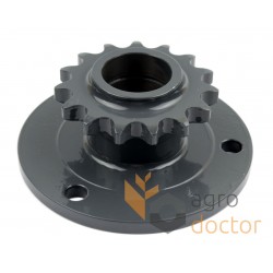 Elevator drive chain sprocket - 619163 suitable for Claas, T15