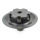 Fixed variator disc 703526 suitable for Claas with flange, d30mm