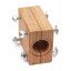 Cojinete de madera 678522 adecuado para Claas sacudidor de paja de cosechadora Claas - shaft 40 mm [Agro Parts]