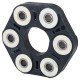 Flexible rubber coupling disk 657556 suitable for Claas [Jurid]