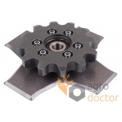 Sprocket with knife for header [OROS]