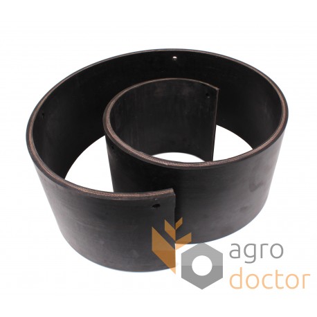 Rubber plate for corn header [OROS]