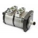 Pompe à engrenages hydraulique à double section 656860 pour la moissonneuse adaptable pour Claas [AGV Parts]