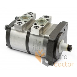 Double section hydraulic gear pump 656860 suitable for Claas combine [AGV Parts]