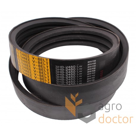 Wrapped banded belt 3HB-2450