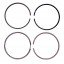 Piston ring set, 4 rings 793F6148AAA Ford [Bepco]