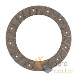 Clutch friction lining 181x124MM