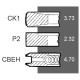 Поршневі кільця двигуна John Deere - 116,00 мм (комплект)