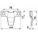 Knife thumb for 200,800 series headers, Z32690 John Deere