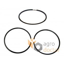 Piston ring set for Perkins engine, 3 rings