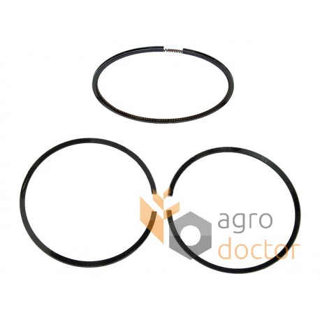 Piston ring set for Perkins engine, 3 rings