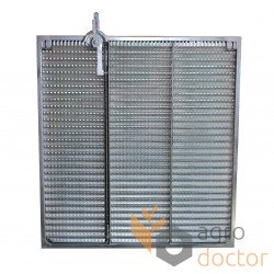 Grille à lamelles supérieur 704505 adaptable pour Claas Compact