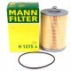 Oil filter (insert) H1275x [MANN]