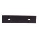 Plastic guide bar 518263.1 suitable for conveyor of combines Claas