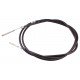 Cable de conductor de segadora 651037 adecuado para Claas , longitud - 3150 mm
