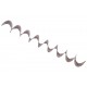 Espiral de sinfín derecho adecuado para Claas combinan bunker- 120x120x30mm