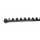Knife assembly 688968 suitable for Claas for 5100 mm header - 65.5 serrated blades