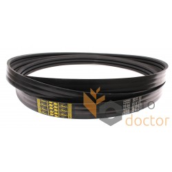 0006675540 suitable for Claas Lexion | 84052102 | Z677326 - Wrapped banded belt 1424560 [Gates Agri]