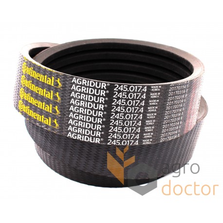 629000 suitable for Claas [Continental] Wrapped banded belt - 245.017.4