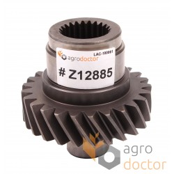 Pignon helical, intermediate drive reducer - Z12885 adaptable pour John Deere