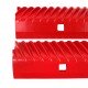 Set of rasp bars 412289M1, 412290M1 for Massey Ferguson combines