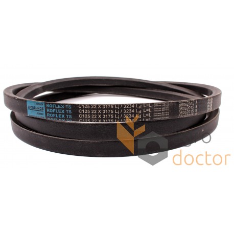 Classic V-belt C22x3227 (C125) [Roulunds]