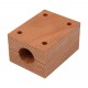 محمل خشبي 1720742M91 مناسب ل Massey Ferguson مشاية القش - عمود 31.5 mm [Agro Parts]