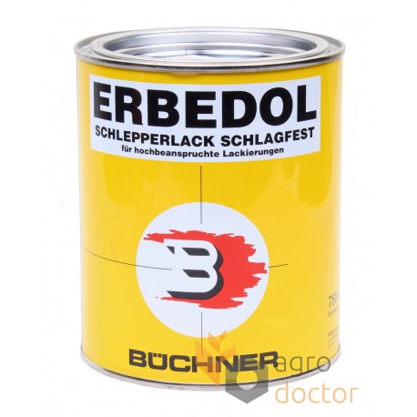 Paint Erbedol suitable for Claas (green) - 750ml - [Erbedol]