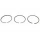 Piston ring set 747428M91 Massey Ferguson engine Perkins, (3 rings), [Bepco]