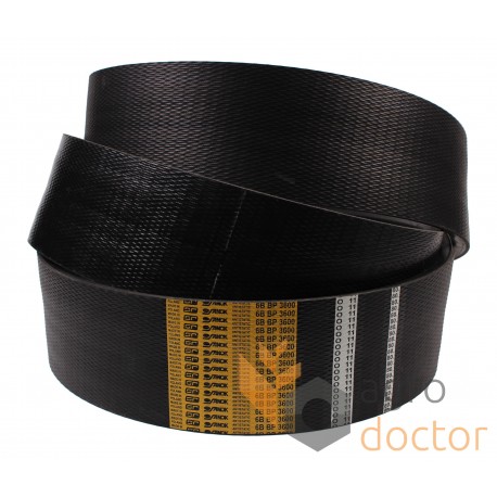 6201249 [Rostselmash] Wrapped banded belt 6HB-3600 Reinforced [Stomil]