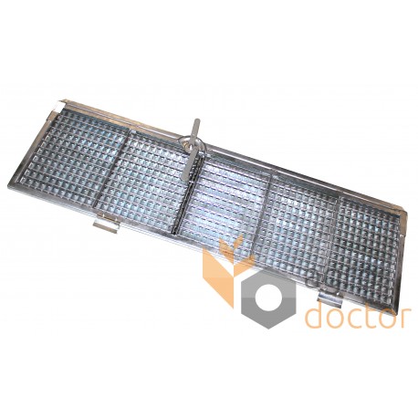 Adjustable sieve extension 673905 suitable for Claas Dom. 80/85