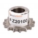 16 Tooth chain sprocket Z20100 - T16 (non-standard)