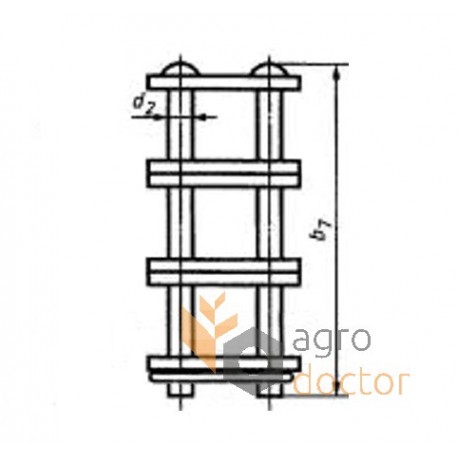 12B-3 Chain (19.05) Connecting Link