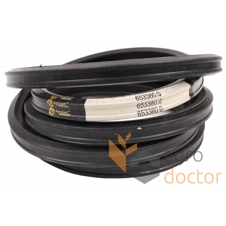 Double (hexagonal) V-belt  22х17 - 3340  [Agrobelts]