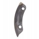 Rotor head L-shaped knife (crescent)