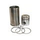 Piston kit set 26/31-150 for John Deere diesel engine, 3 rings