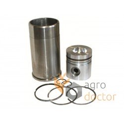 Piston kit set 26/31-150 for John Deere diesel engine, 3 rings