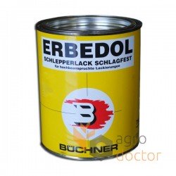 Pintura roja para empacadoras Welger 750 ml [Erbedol]