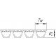 H115881 John Deere - Wrapped banded belt 1425257 [Gates Agri]