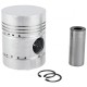 Piston with rings 30/32-16 [Bepco]