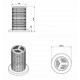 Nozzle filter 0-102/08 [Agroplast]