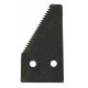 Grain head cutter bar knife section - End
