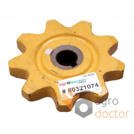 Koło zębate łańcucha przenośnika 80321074 New Holland, Z9