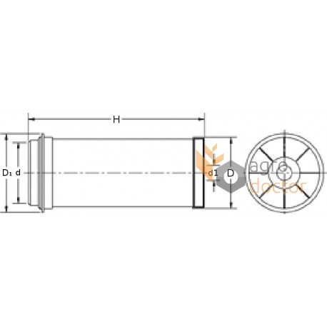 Air filter 49710 [WIX]