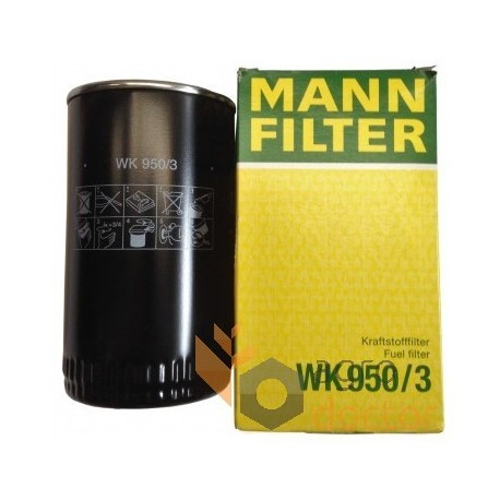 Фiльтр паливний WK 950/3 [Mann-Filter]